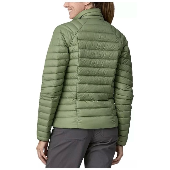 Patagonia Women’s XXL Down Sweater Puffer Jacket Terrain Green NWT Puff - Picture 9 of 11